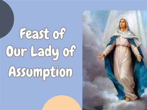 Feast of Our Lady of Assumption School Mass - Catholic Gatherings