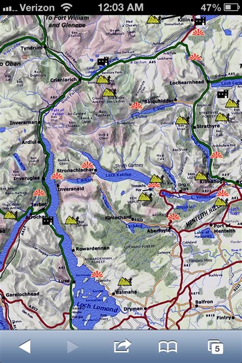 Loch Katrine | Scotland map, Scotland, Loch lomond