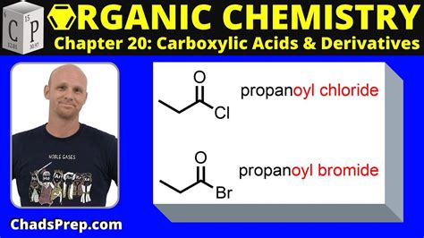 20.2b Nomenclature of Acid Halides - YouTube