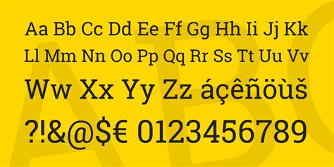 Roboto Slab Font FREE Download & Similar Fonts | FontGet