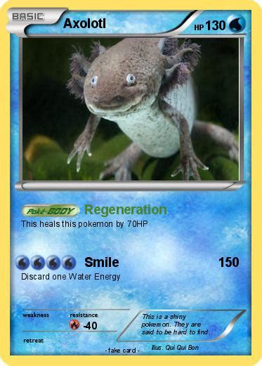 Pokémon Axolotl 36 36 - Regeneration - My Pokemon Card