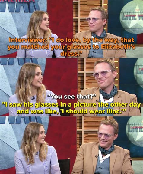 23 Elizabeth Olsen And Paul Bettany Behind-The-Scenes Moments That ...