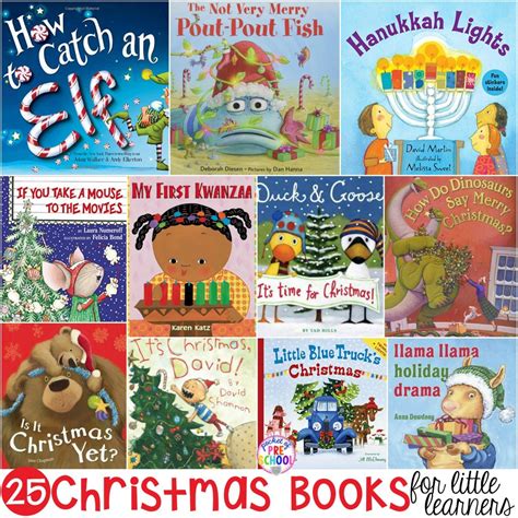 Christmas Books for Little Learners - Pocket of Preschool