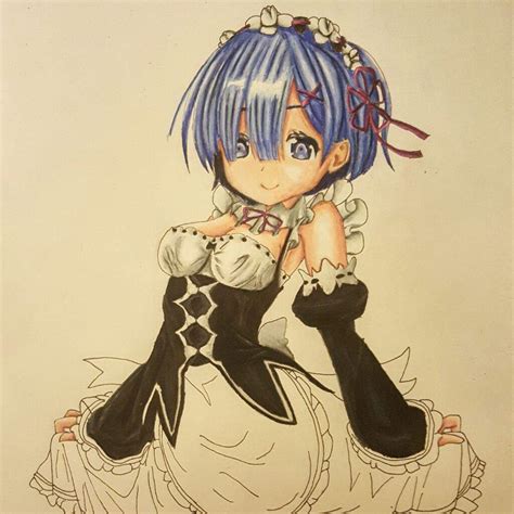 Rem fan art | Anime Amino