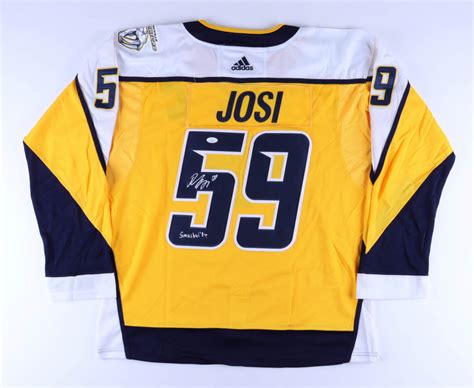 Roman Josi Signed Predators Jersey (JSA) | Pristine Auction