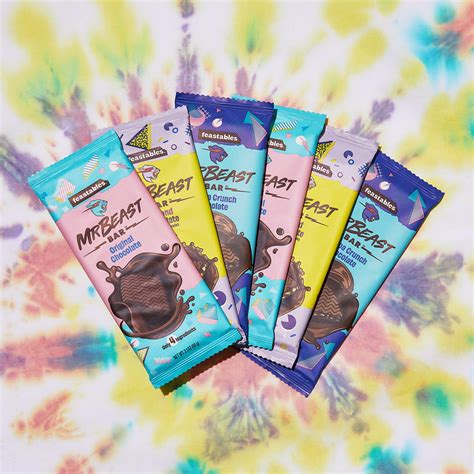 Buy Feastables MrBeast Variety Pack Chocolate Bars (Original Chocolate ...