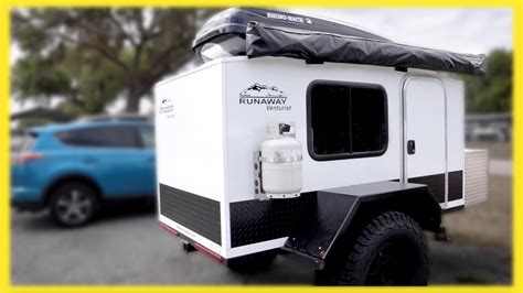 Customizable & Affordable! / Mini Towable Trailers / Runaway Camper - YouTube