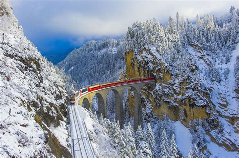 The most scenic Swiss train journeys