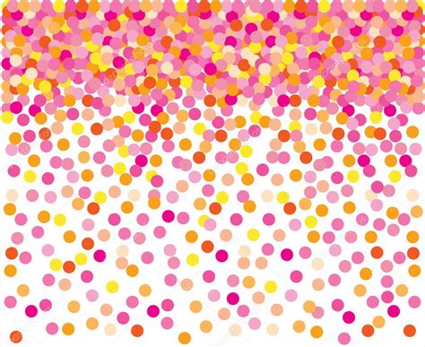 Pink confetti background. Vector Illustration — Stock Vector © tatus ...