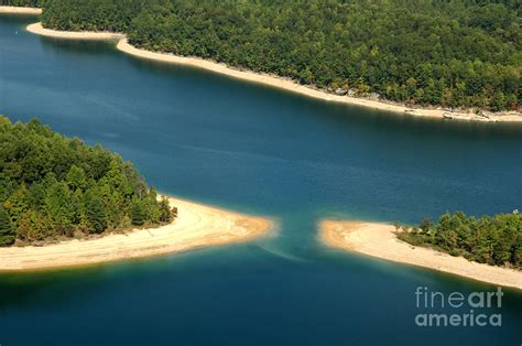 Aerial View Summersville Lake Photograph by Thomas R Fletcher