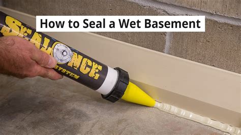 How To Seal A Basement / Basement Floor Sealer The Best Sealer To Use For Basement Floors ...