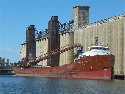 Lake Freighter Herbert C Jackson Photograph by Joseph Rennie