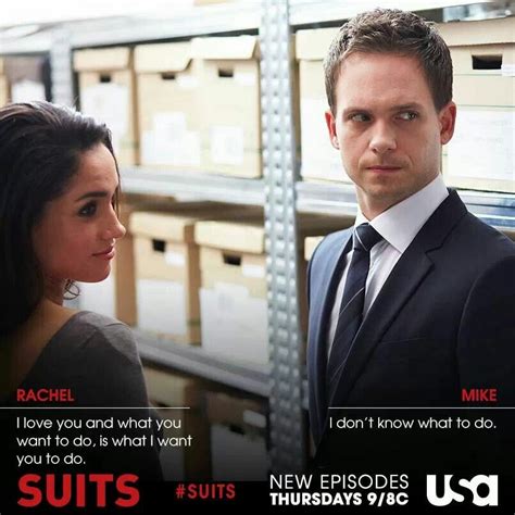 Suits, Season 3 / This couple is so cute :) Rachel Zane and Mike Ross Suits Mike And Rachel ...