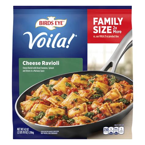 Birds Eye Voila Family Size Cheese Ravioli 42 oz | Shipt