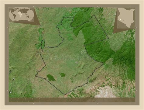 Bomet, Kenya. High-res Satellite. Major Cities Stock Illustration - Illustration of division ...