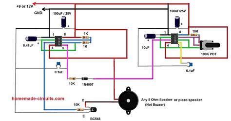 POLICE Siren Circuit for Diecast Police Models and R/C Emergency Vehicles! Accessories, Parts ...