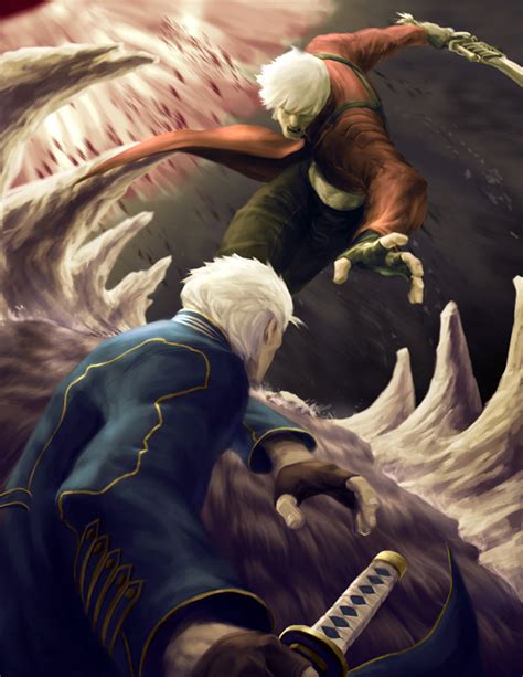 Dante vs. Vergil - Devil May Cry 3 Fan Art (29328849) - Fanpop