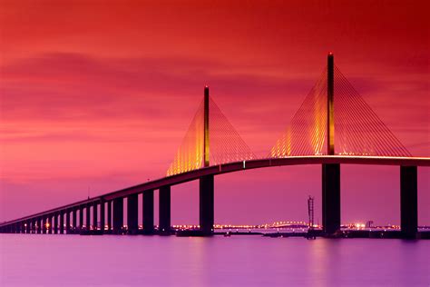 Tampa Florida Vacations | Visit Tampa Bay | Sunshine skyway bridge ...