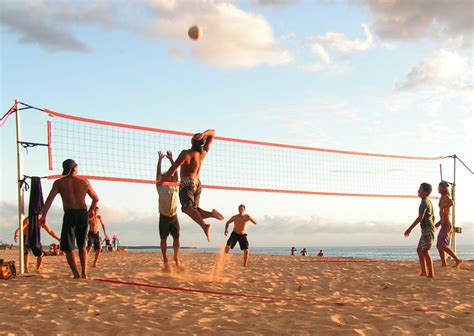 Fun in the Sun: Beach Volleyball at Santa Monica