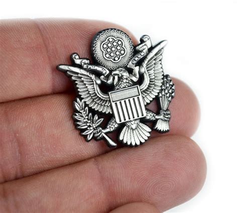 United States Eagle Military emblem lapel hat pin – Fueled To Create Thunderbird Butane Inserts ...