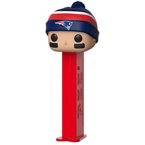 Funko NFL New England Patriots POP PEZ New England Patriots Candy Dispenser Beanie - ToyWiz