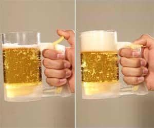 Beer Head Foam Making Mug