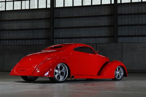 This fully custom 1937 Ford coupe was built by Steve’s Engines and ...