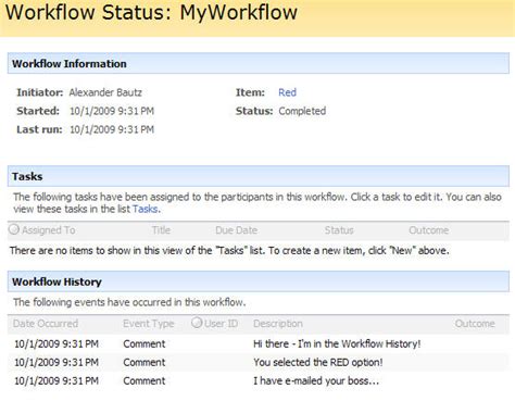 Show Workflow history in Workflow status column in list view | SharePoint JavaScripts