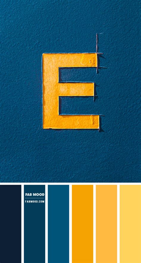 Prussian Blue and Yellow Color Scheme – Prussian Color Combination