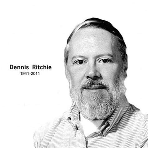 In Memory of Dennis Ritchie. Remembering The Creator of Steve Jobs… | by Casper Beyer | Commit ...