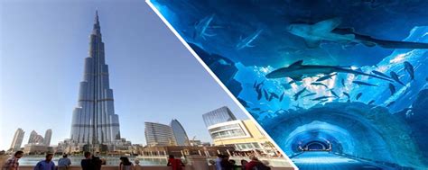 Burj Khalifa & Aquarium - DSK Travels Dubai