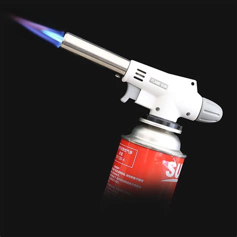 920 Metal Flame Gun Welding Gas Torch Lighter Heating Ignition Butane Portable Camping Welding ...