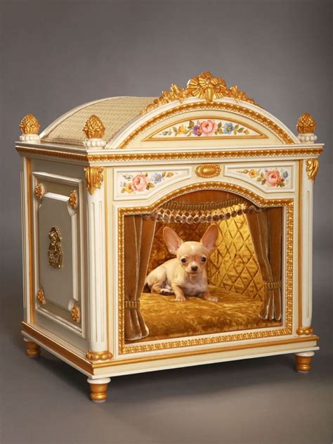 ༻⚜༺ Handmade Luxury Designer Dog Beds For Small Dogs | Dog ... | Luxury ...