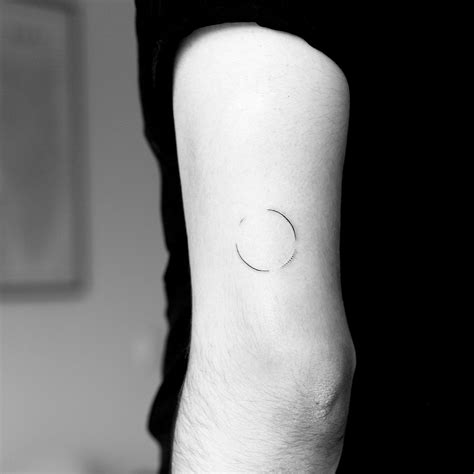 Dominik theWHO Tattoo circle minimal You are in the right place about molecule tattoo arm Here ...