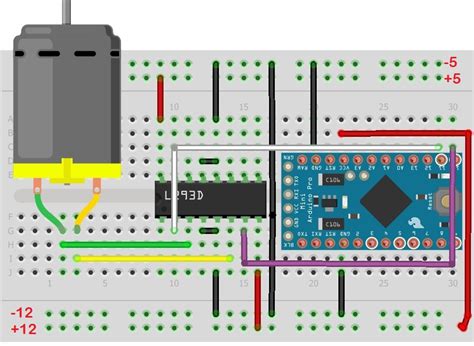 How to Control DC Motors With an Arduino and an L293D Motor Driver - Circuit Basics