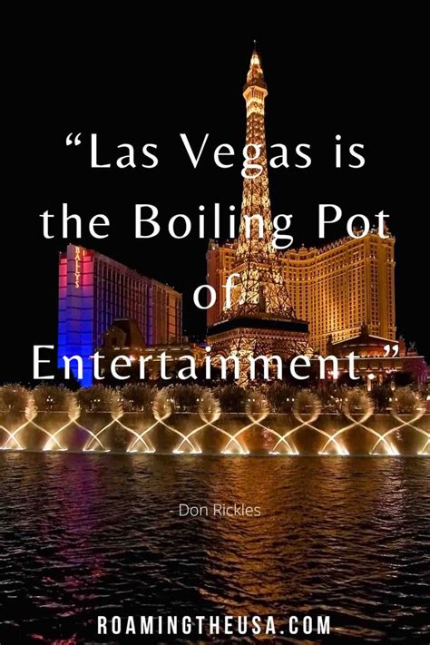 148 Las Vegas Quotes & Clever Las Vegas Instagram Captions - Roaming the USA