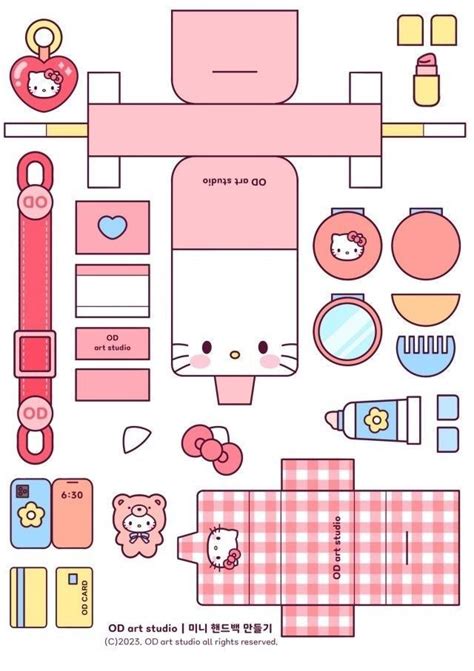 Pinterest in 2023 | Hello kitty crafts, Hello kitty printables, Paper ...