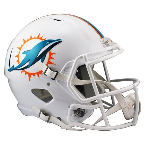 Riddell Miami Dolphins Throwback 2013-2017 Revolution Speed Full-Size ...