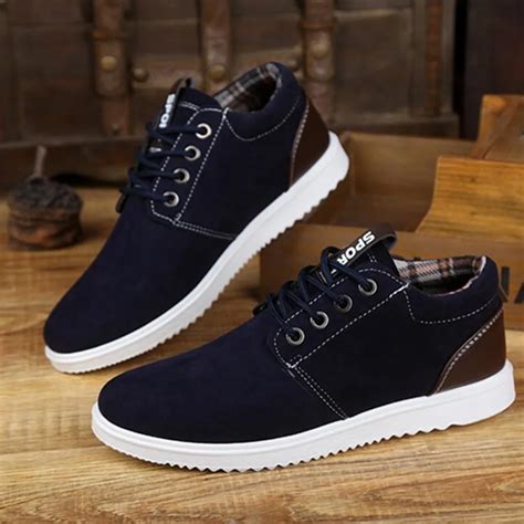 Hot 2017 Mens casual shoes man flats breathable Mens fashion classic ...