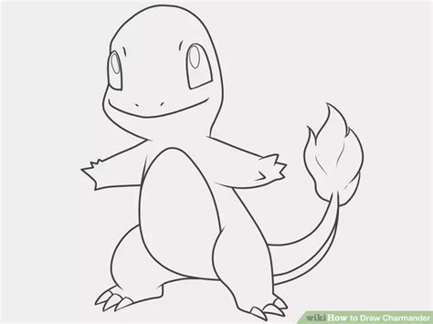 Pokemon Charmander Drawing