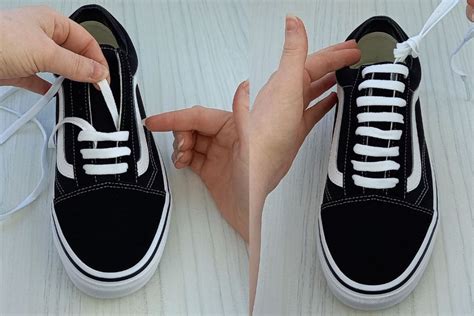 Bar lacing Vans: EASY Tutorial (With Photos) - Wearably Weird