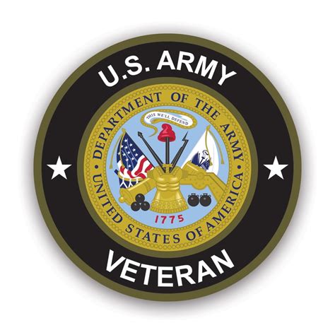 U.S. Army Veteran Sticker Decal - Self Adhesive Vinyl - Weatherproof ...