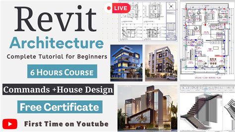 Complete Revit Architecture Course | 6 Hours | Get Free Certification ...