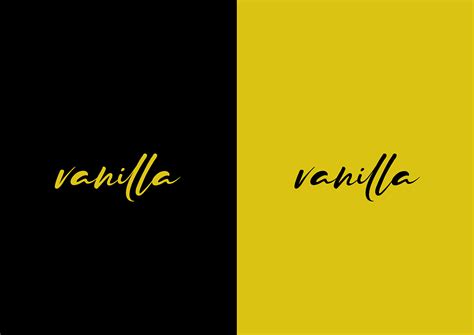 vanilla logo on Behance