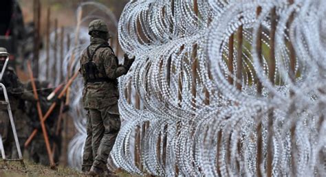 Migrant Organization Calls Poland's Installation of a Fence on Border ...