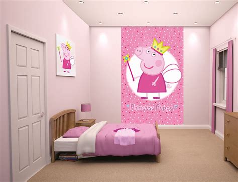 Princess Peppa Pig Poster Mural. #PeppaPig #Poster #Mural #Wallpaper #PrincessRoom #KidsRooms # ...