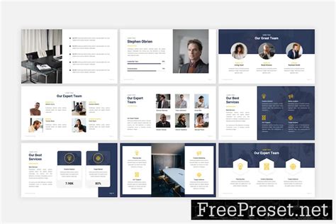 Corporate - Business Google Slides Template BFZX987