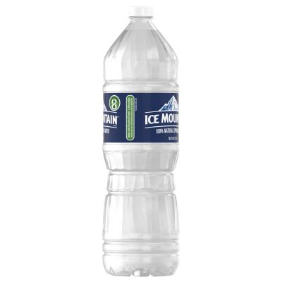 1.5 Liter Bottled Water | Ice Mountain Spring Water