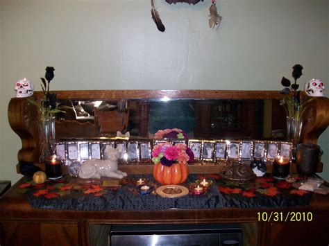 Samhain Ancestor Altar Samhain Halloween, Oct 31, Gods And Goddesses ...