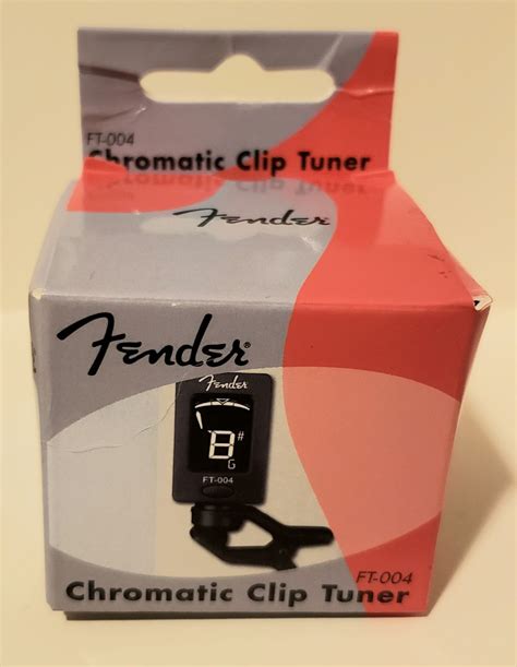 FENDER CHROMATIC CLIP TUNER. FT-004. NEW IN THE BOX. | Chromatic, Tuner, Fender guitars